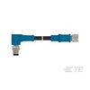 Te Connectivity Sensor Cables / Actuator Cables M8-4Mr-0.5Sh M8-4Fs-Pvc T4062213004-001